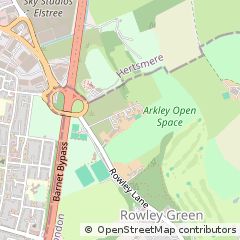 Map of Arkley