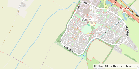 Map of Cambridge, Cambridgeshire