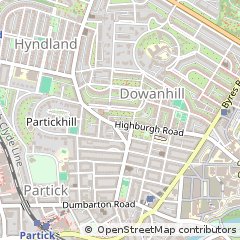 Map of Glasgow