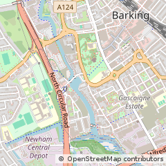 Map of Barking