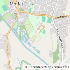Map of Moffat, Dumfriesshire