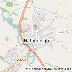 Map of Okehampton