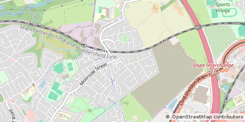 Map of Manchester