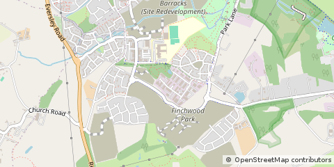 Map of Wokingham, Berkshire