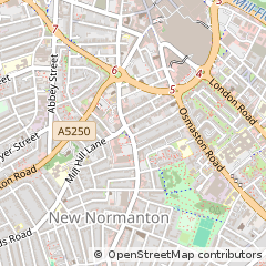Map of Derby