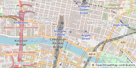 Map of Glasgow