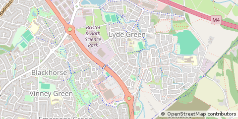 Map of Bristol, Avon