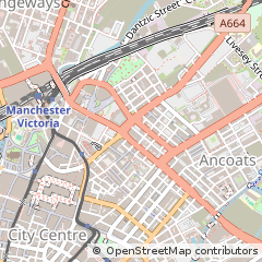 Map of Manchester