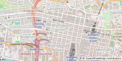 Map of Glasgow