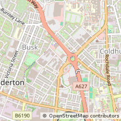 Map of Oldham