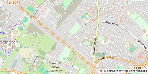 Map of Cambridge