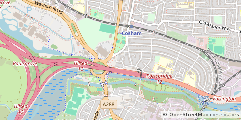 Map of Portsmouth, Hampshire