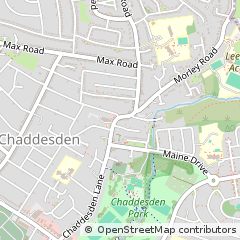 Map of Derby, Derbyshire