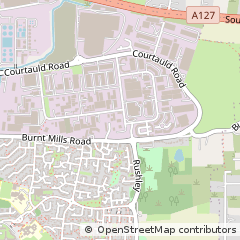 Map of Basildon