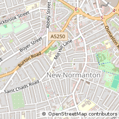 Map of Derby