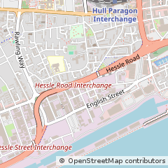 Map of Hull, East Yorkshire