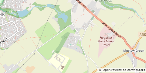 Map of Kidderminster