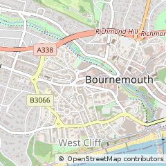Map of Bournemouth