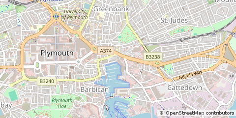 Map of Plymouth