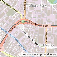 Map of Manchester