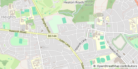 Map of Bradford