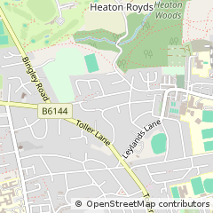 Map of Bradford