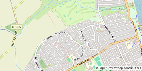 Map of Whitley BAY
