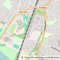 Map of Welwyn Garden City