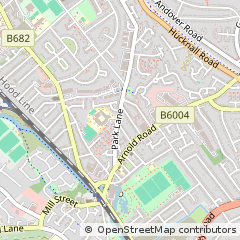 Map of Nottingham