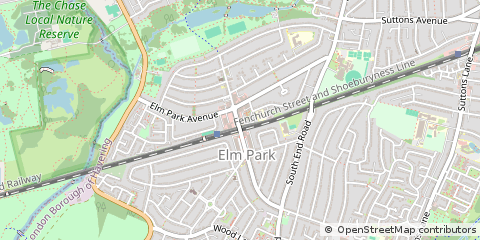 Map of Hornchurch