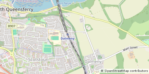 Map of South Queensferry