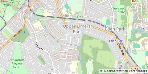 Map of Beckenham