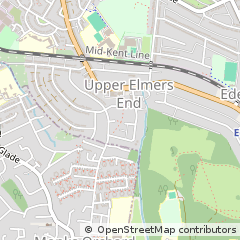Map of Beckenham