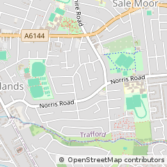 Map of Sale, Greater Manchester