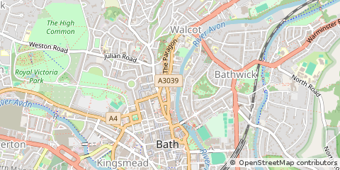 Map of Bath