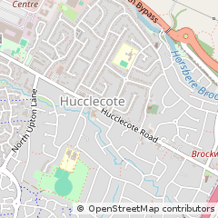 Map of Gloucester, Gloucestershire