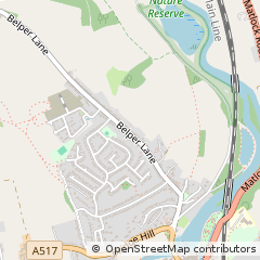 Map of Belper