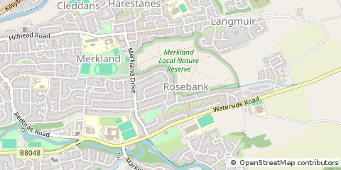 Map of Glasgow