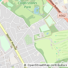 Map of Liverpool, Merseyside