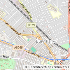 Map of Luton