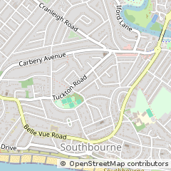 Map of Bournemouth
