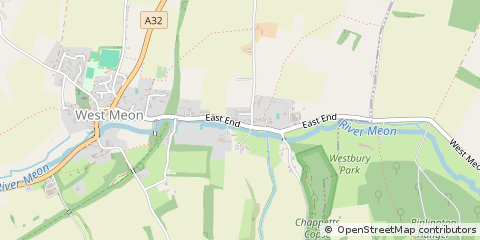 Map of Petersfield, Hampshire