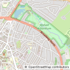 Map of Walsall