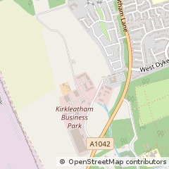 Map of Redcar, Cleveland