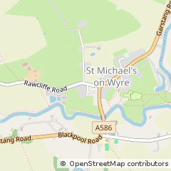 Map of Preston, Lancashire