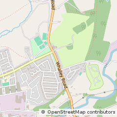 Map of Blackburn, Lancashire