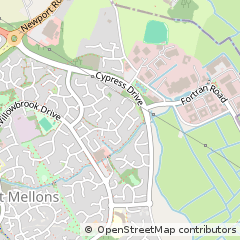 Map of Cardiff