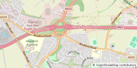 Map of Wakefield