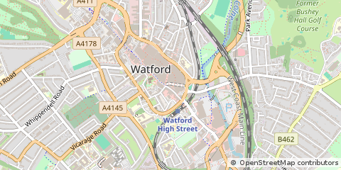 Map of Watford