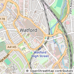 Map of Watford